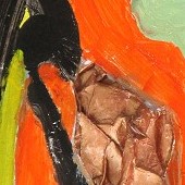 ohne titel, 2024, papierobjekt, ca. 49x35 cm, copyright vg bildkunst + axel hptner